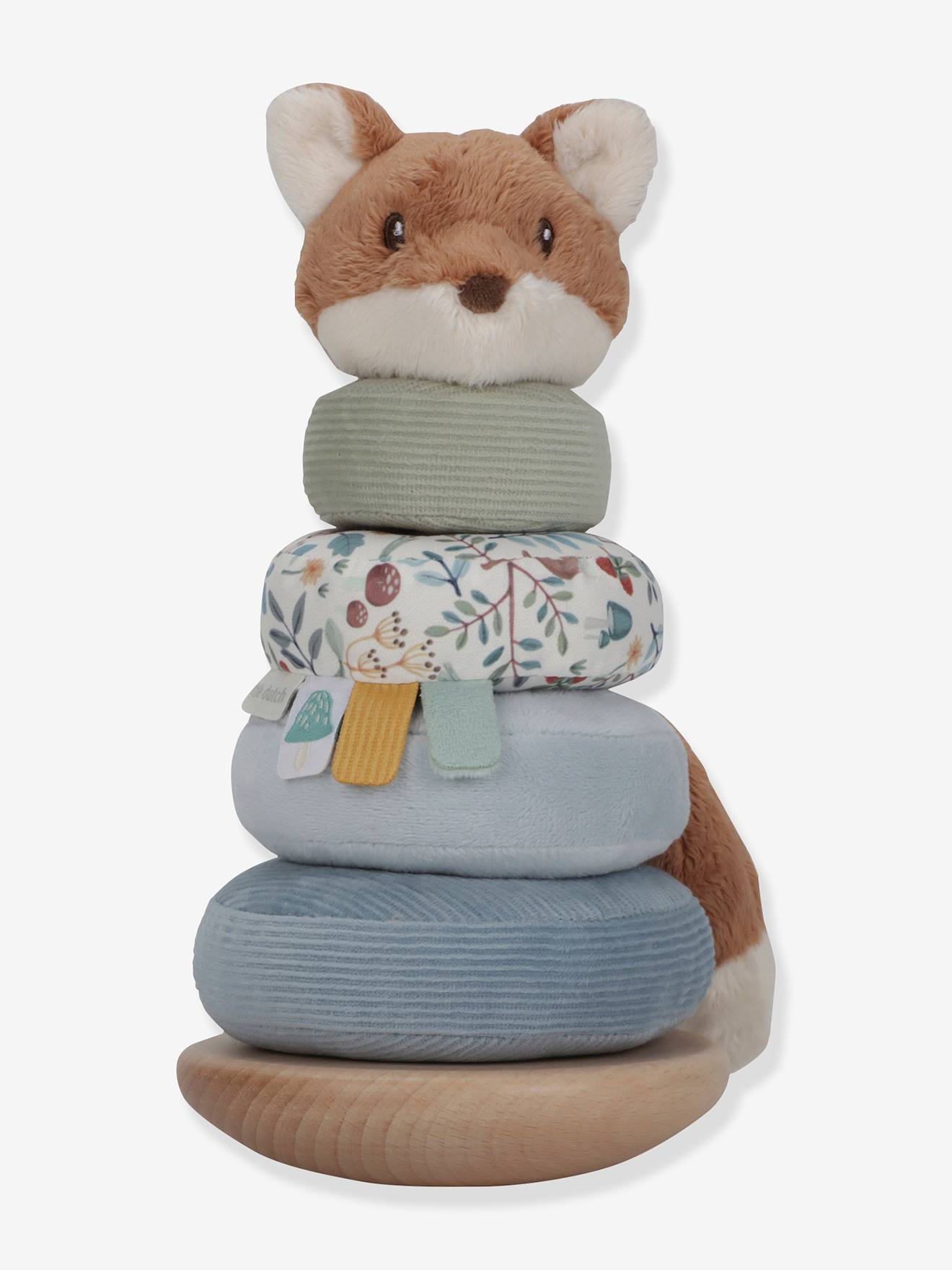 Tour d'anneaux à empiler - forest friends