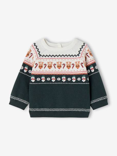 Bébé-Pull jacquard de Noël bébé