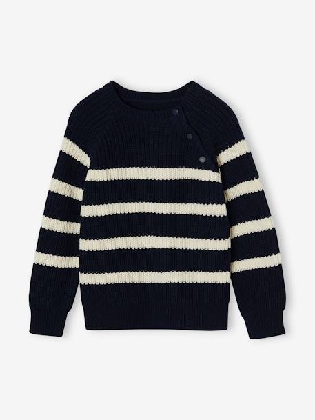 Garçon-Pull, gilet, sweat-Pull-Pull garçon rayé