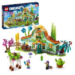 Jouet-LEGO® DREAMZzz 71459 L’Écurie des Créatures des Rêves, Jouet de Ferme avec Figurine de Cerf 2-en-1