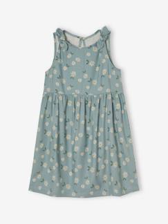 -Robe sans manches imprimée à nouettes fille