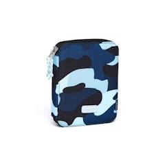 -DRAEGER PARIS - Trousse Scolaire Préremplie Enfant - Camouflage - 19 x 5 x 24 cm