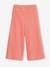 Pantalon fille large en velours anthracite+bleu grisé+blush+écru+kaki+marron+prune+rose 10 - vertbaudet enfant 