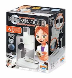 Jouet-Microscope stéréo 3D - BUKI FRANCE - Jeu éducatif et scientifique - Accessoires inclus