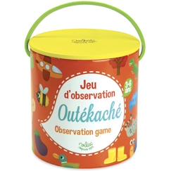 Jouet-Jeu de société - VILAC - Outékaché - Multicolore - 3 ans et plus - 20 min