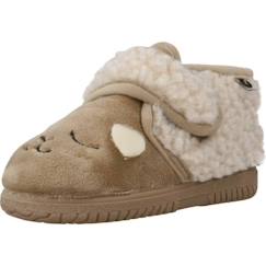 -Chausson - pantoufle - babouche fille Victoria 82774 - Marron - Textile