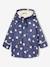 Ciré fille à capuche doublé sherpa anthracite+indigo+multicolore+rose pâle 6 - vertbaudet enfant 
