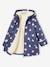 Ciré fille à capuche doublé sherpa anthracite+indigo+multicolore+rose pâle 7 - vertbaudet enfant 
