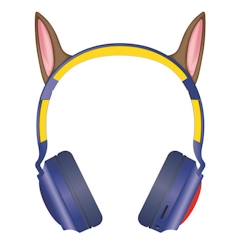 Jouet-Multimédia-Casque audio Bluetooth 2-en-1 - LEXIBOOK - La Pat’Patrouille - Effets lumineux - Design mignon - Portée 10m