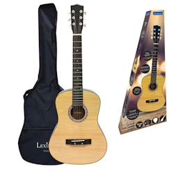 Jouet-Guitare Acoustique en bois - 91 cm avec housse de transport