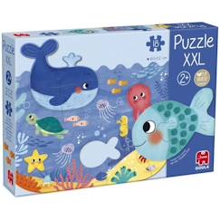 Jouet-Puzzle XXL - Océan - GOULA - 4 éléments - 60 x 52 cm - Pour Bébé de 24 mois à 2 ans