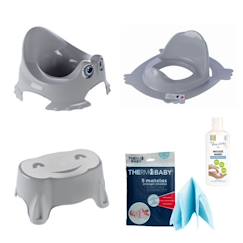 Puériculture-THERMOBABY PACK Hygiène Gris