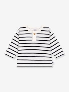 -Tee-shirt rayé manches longues bébé PETIT BATEAU