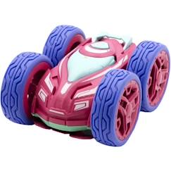 Jouet-Voiture Télécommandée - EXOST - 360 Mini Flip Amazone 1:34 - 8 km/h - 10 cm - rose - dès 5 ans