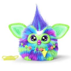 Jouet-Furby Galaxie, peluche activée par la voix brille dans le noir, jouets interactifs, dès 6 ans