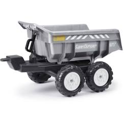 Jouet-Remorque basculante - FALK - Super Dumper - Adaptable à l’ensemble de la gamme de tracteurs Falk 3-7 ans - 100% Fabriqué en France