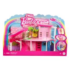 Jouet-Barbie-Maison de Poupée Mini-BarbieLand-Coffrets maison et accessoires HYF44