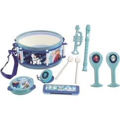 Jouet-LA REINE DES NEIGES Set musical de 7 instruments de musique enfant