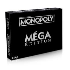 Jouet-Monopoly Édition Méga, Jeu de société, Nouvelles cases, gratte-ciels et mégas loyers, WINNING MOVES