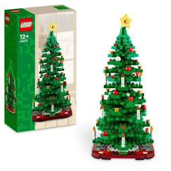 Jouet-LEGO® Iconic 40573 Le Sapin de Noël - Set de Construction pour Enfants - Décoration de Noël