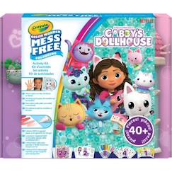 Jouet-Coloriage - CRAYOLA - Color Wonder Activity Kit Gabby's Dollhouse - Coffret d'activités colorées! Dès 3 ans