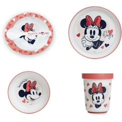 Puériculture-Pack repas 2ème age THERMOBABY MINNIE - 3 Assiettes + un gobelet + 1 cuillère