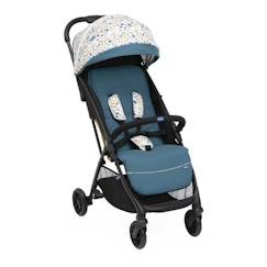 Puériculture-CHICCO Poussette Glee Joyful Teal - 4 roues - Bleu