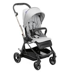 Puériculture-Poussette compacte CHICCO One4Ever Silverleaf - Poussette citadine - Mixte - 0 mois - Naissance - Gris