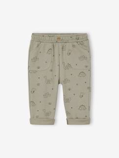 -Pantalon imprimé en molleton bébé