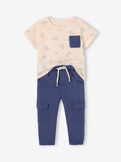 -Ensemble T-shirt et pantalon en molleton bébé