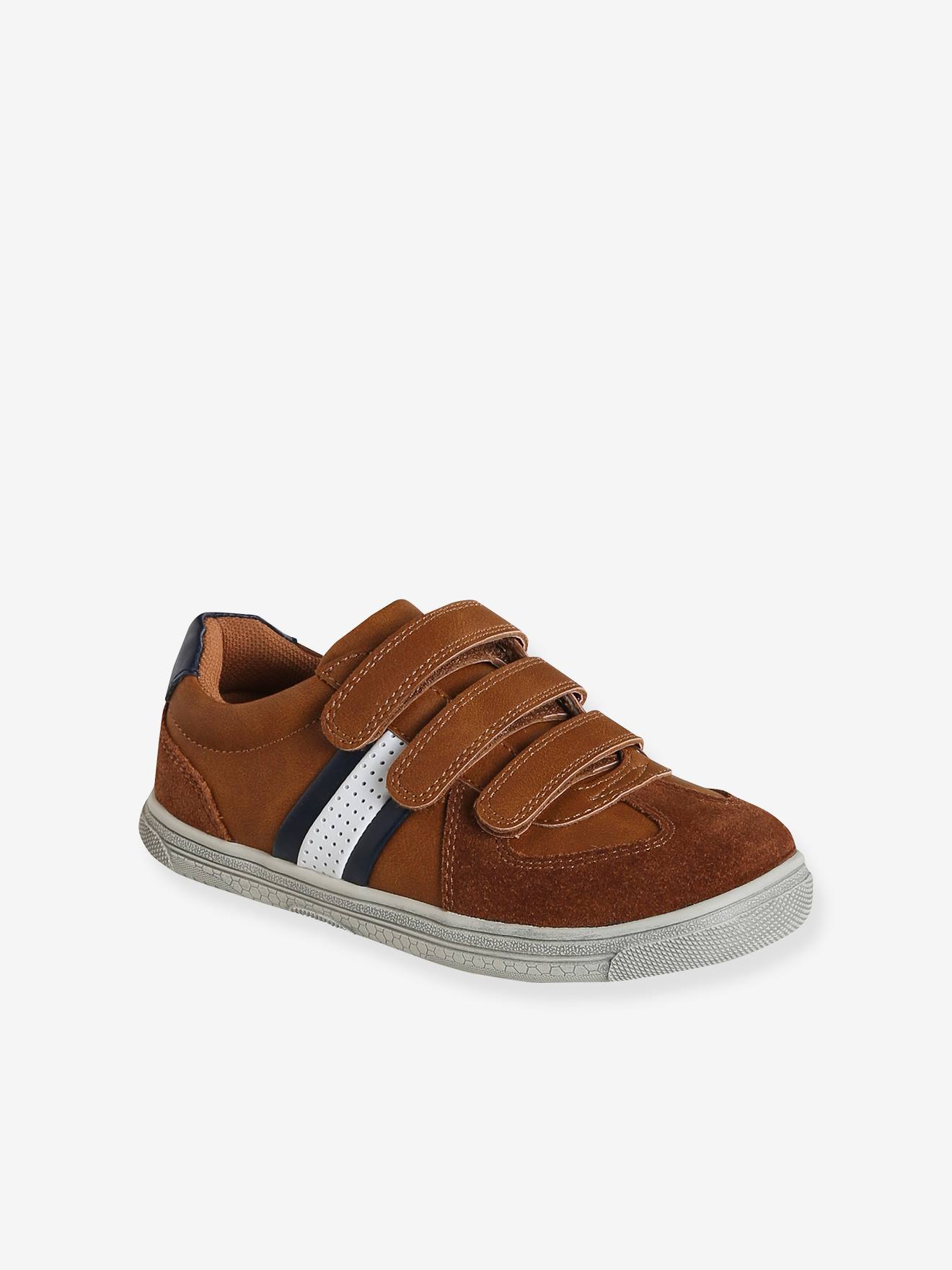 Tennis enfant garon synthtique scratchs marron 17 €