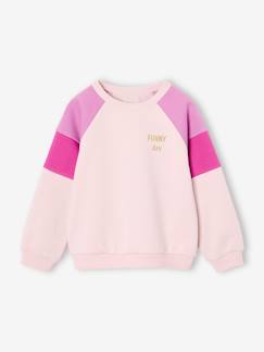 -Sweat colorblock fille