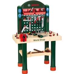 -BOSCH - Etabli Work-Shop Enfant - 82 Accessoires