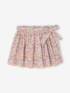Jupe-short fille imprimée  - vertbaudet enfant