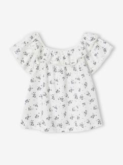 Blouse Imprimée fleurs fille  - vertbaudet enfant