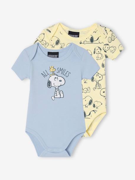 Bébé-Lot de 2 Bodies bébé Snoopy Peanuts