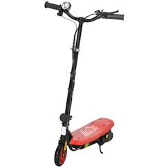 Jouet-Trottinette électrique - HOMCOM - métal - 75 x 48 x 105 cm - rouge