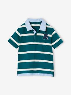 Polo effet 2 en 1 garçon  - vertbaudet enfant