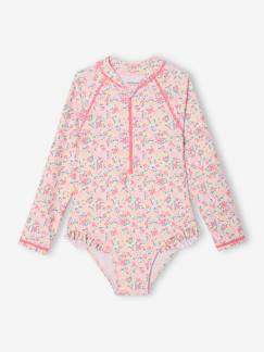 -Maillot de bain fille à manches longues