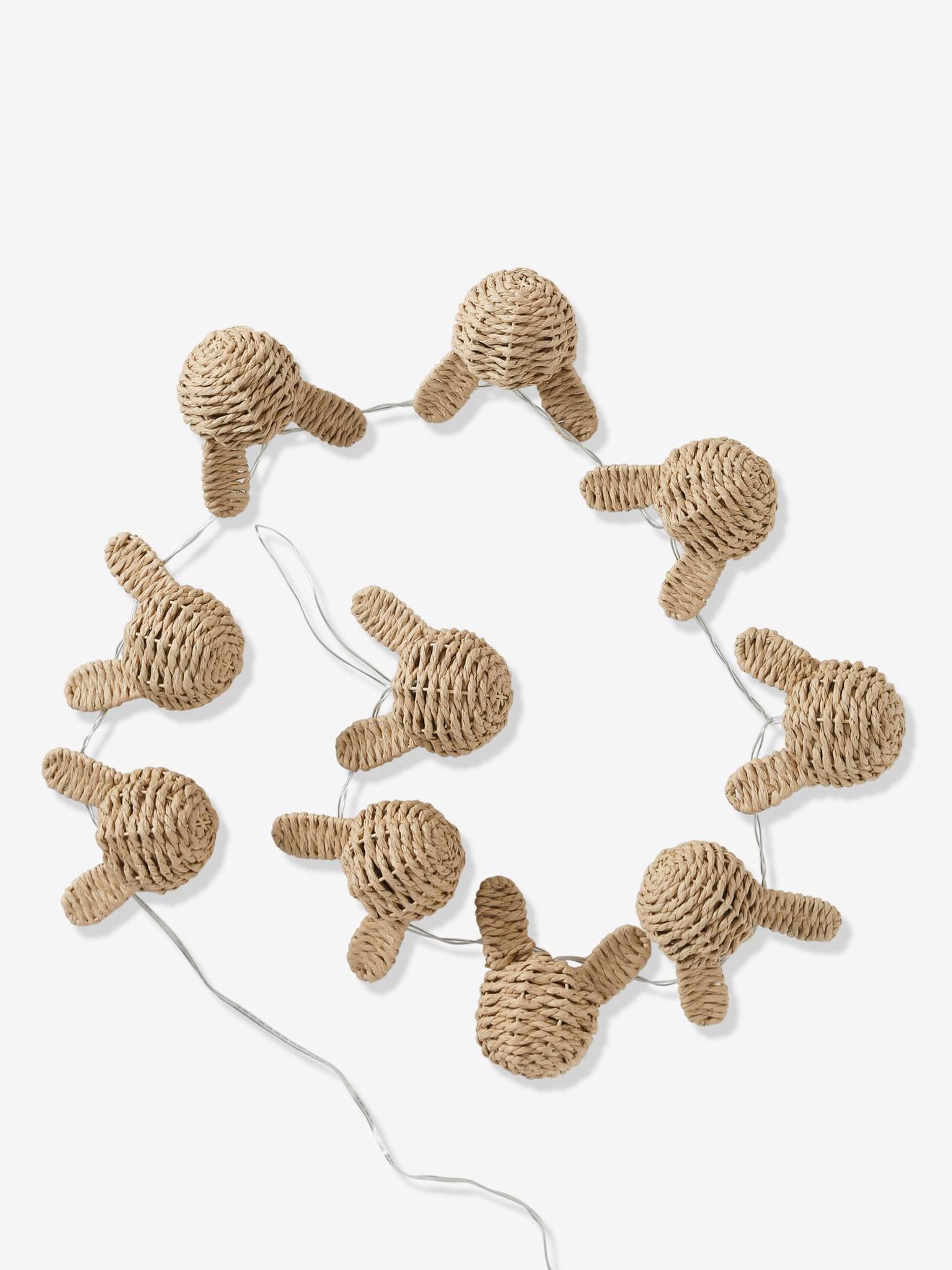 Vertbaudet - Guirlande lumineuse lapin beige