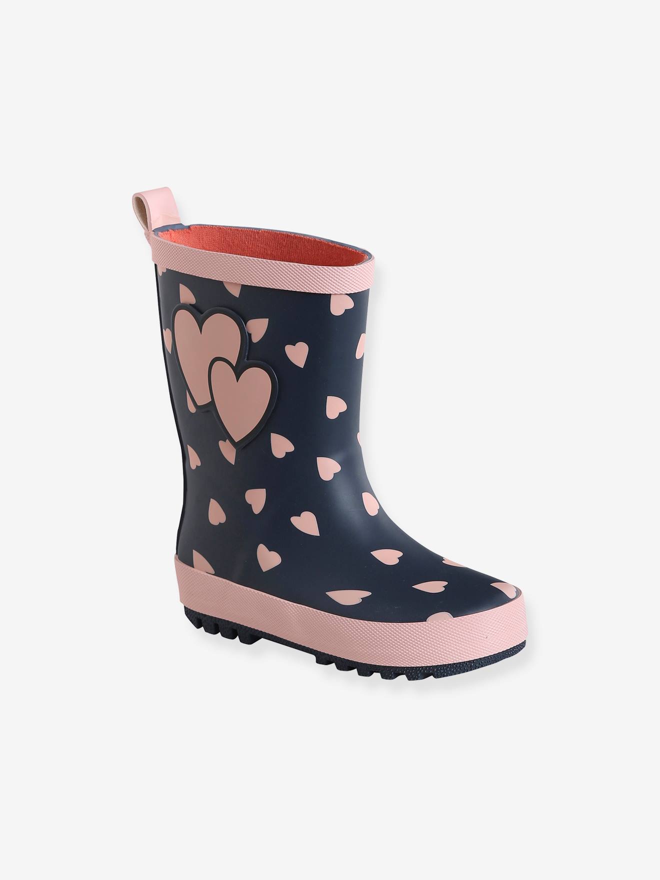 Bottes de pluie enfant collection maternelle bleu imprimé