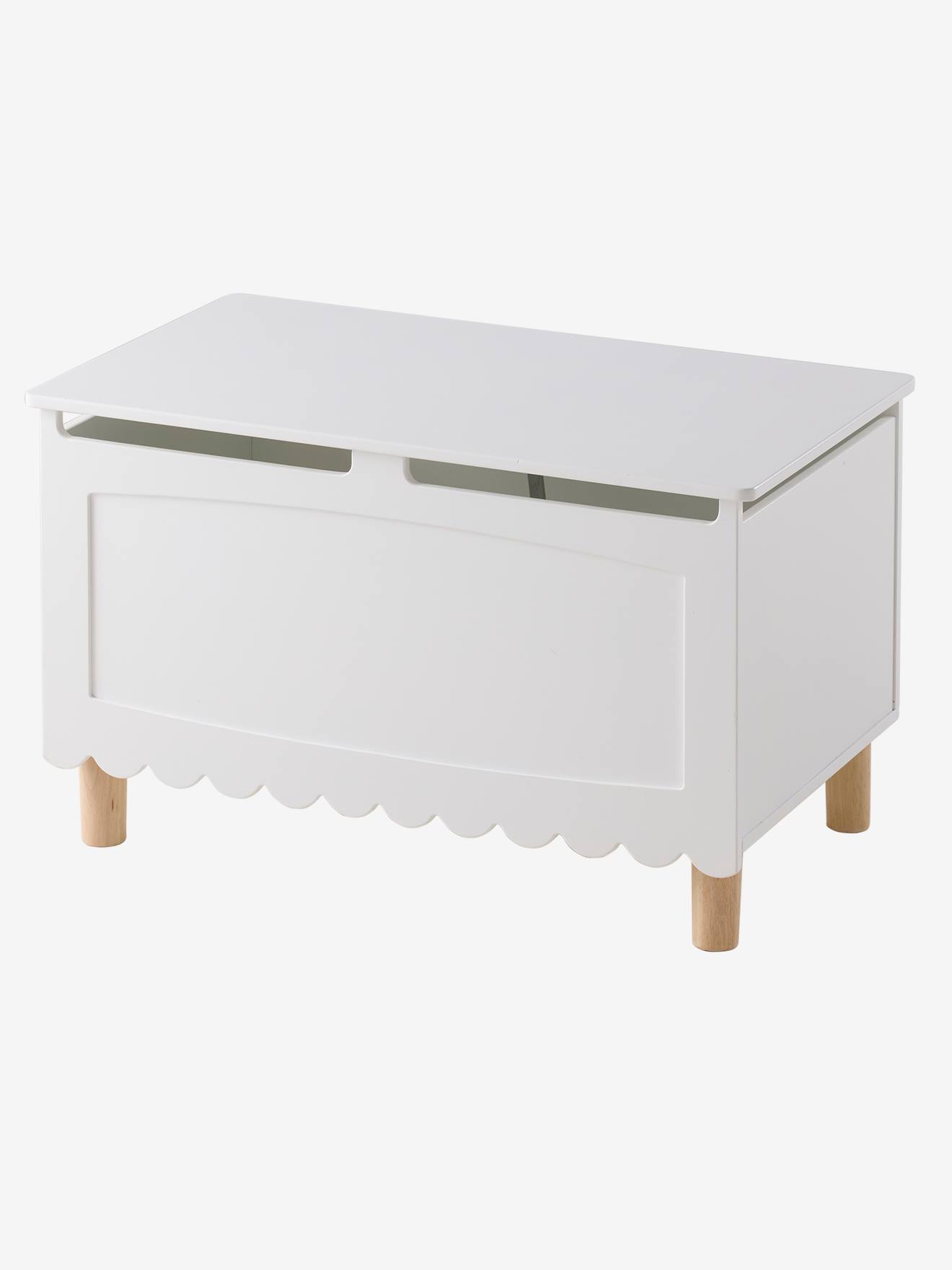Coffre à jouets LIGNE FESTON blanc (Vertbaudet) - Image 2