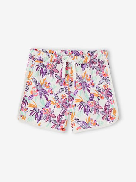 Fille-Vêtements de sport-Short sport en molleton fille