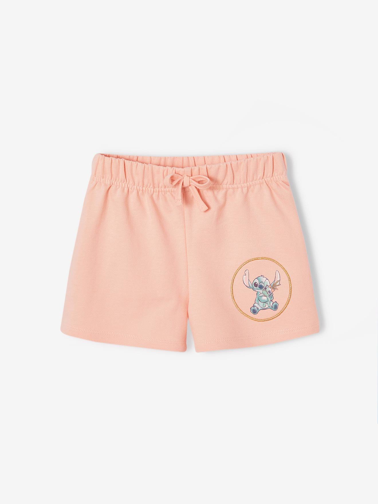 Short en molleton Disney® Stitch rose pâle