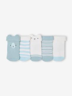 -Lot de 5 paires de chaussettes "ourson" bébé