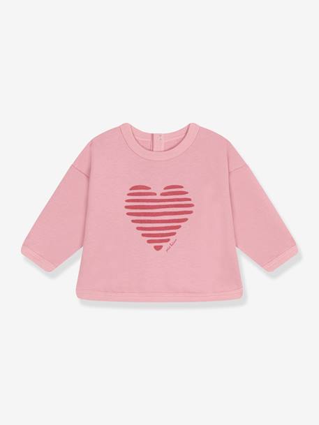 Bébé-Pull, gilet, sweat-Sweat-Sweat bébé en coton uni