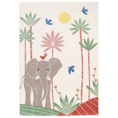 -Tapis chambre enfant éléphant MAMALENA