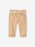 Pantalon paperbag bébé avec ceinture cappuccino+lichen+vieux rose 3 - vertbaudet enfant 