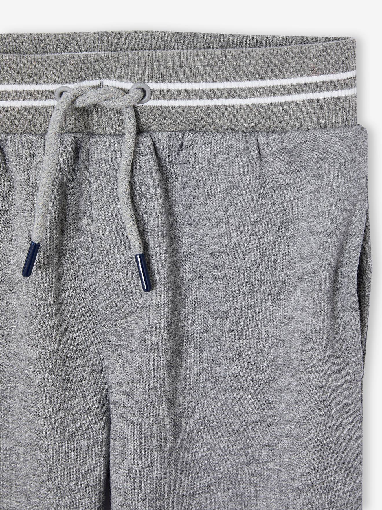 Garçon Pantalon Molleton Gris, Taille Ans Jogging Vertbaudet