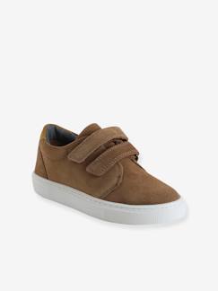 Chaussures-Derbies scratchés cuir enfant